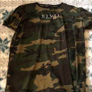 Mens camo shirt